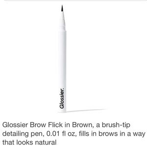 NEW Glossier brow flick brown